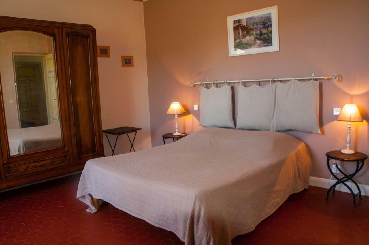 Mas La Cigaliere Bed and Breakfast Venasque Exteriör bild